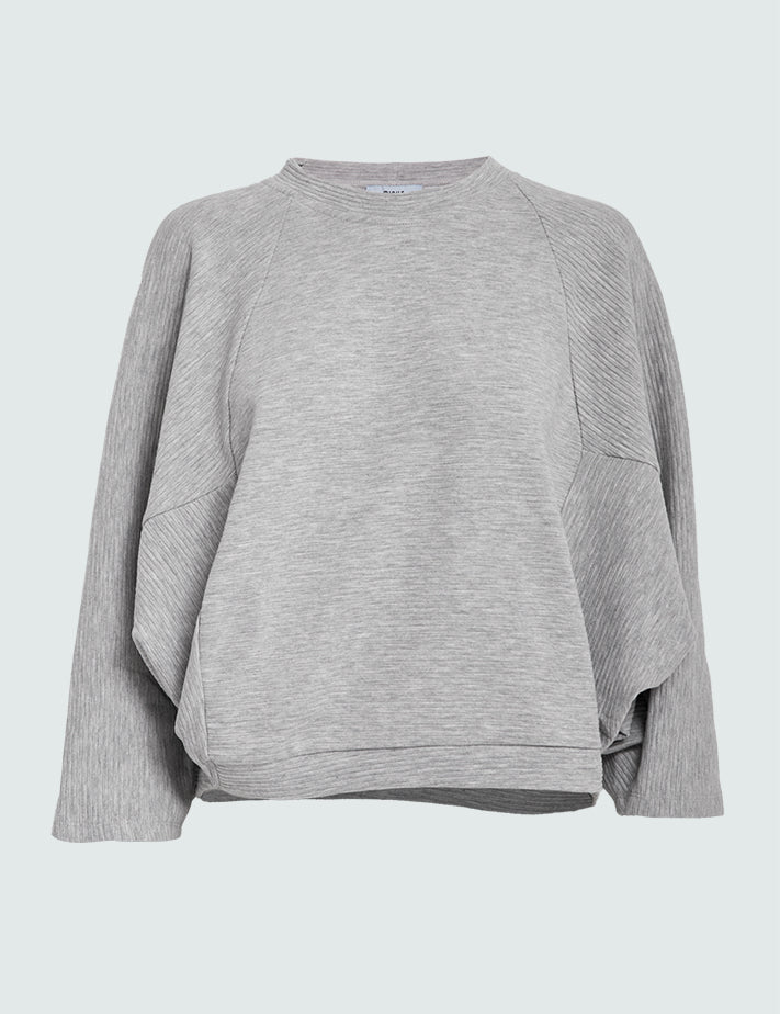 Minus MSKolini Sweat Sweatshirts 112M Light Grey Melange