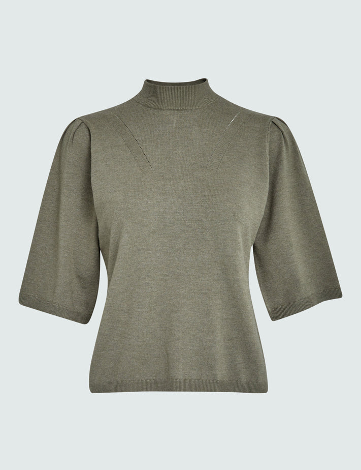 Minus MSKylina T-Shirt T-Shirt 3819M Gothic Olive Melange