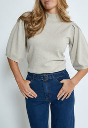 Minus MSKylina T-Shirt T-Shirt 9015M Sand Gray Melange