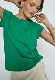 Minus MSLeti T-Shirt T-Shirt 3384 Golf Green