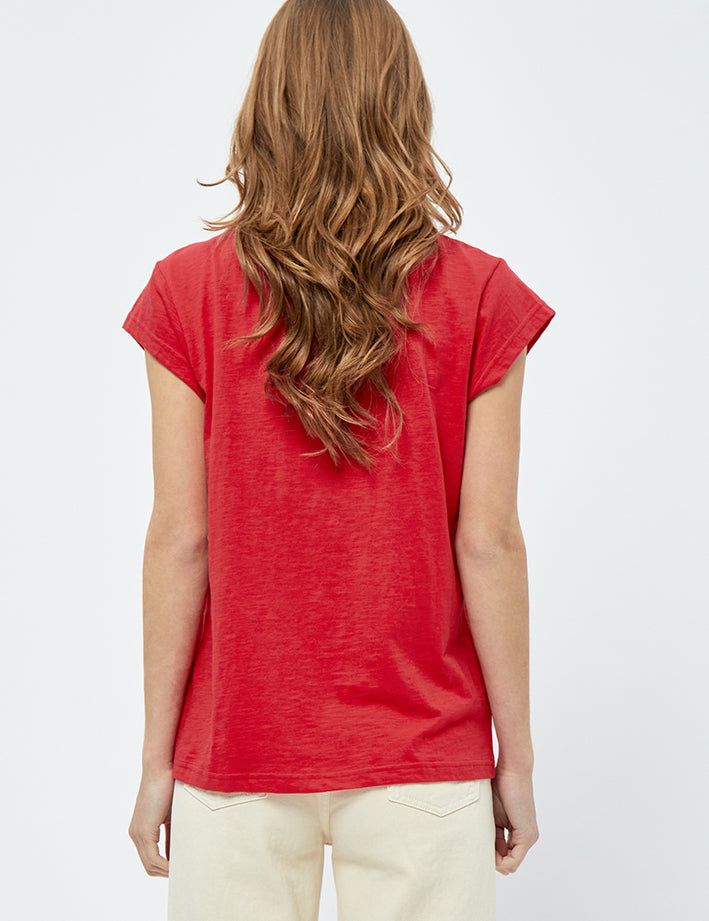 Minus MSLeti T-Shirt T-Shirt 4084 Lollipop Red