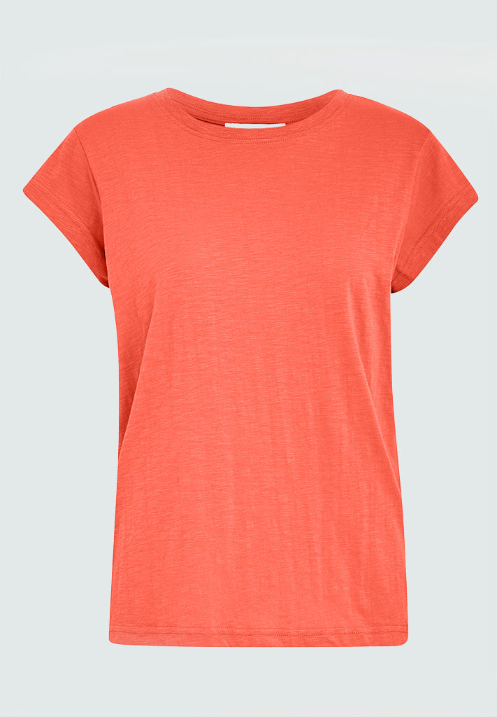 Minus MSLeti T-Shirt T-Shirt 4174 Hot Coral