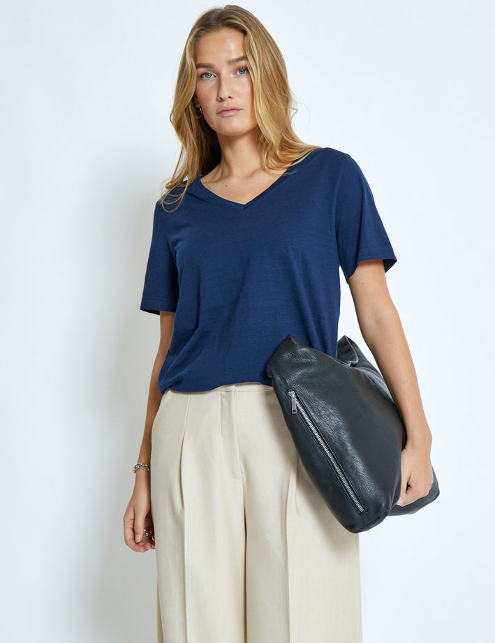 Minus MSLeti T-Shirt T-Shirt 5270 Black Iris