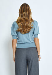 Minus MSLiva Strik Pullover Pullover 1043M Citadel Blue Mel.