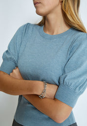 Minus MSLiva Strik Pullover Pullover 1043M Citadel Blue Mel.