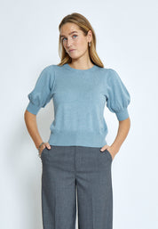 Minus MSLiva Strik Pullover Pullover 1043M Citadel Blue Mel.