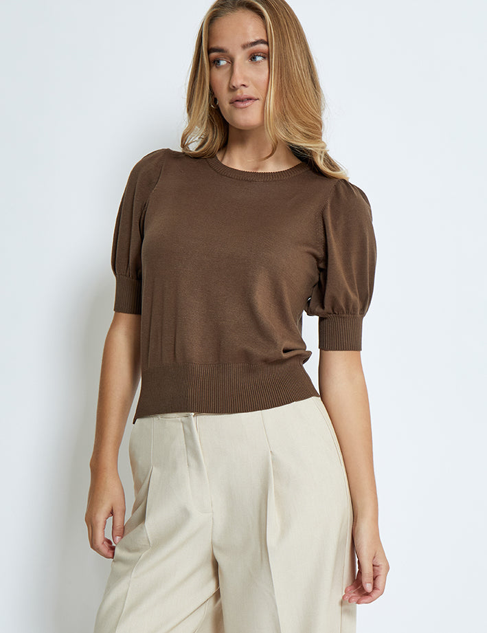 Minus MSLiva Strik Pullover Pullover 392 Dark Earth