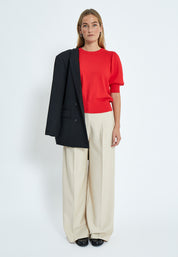 Minus MSLiva Strik Pullover Pullover 4175 Tomato
