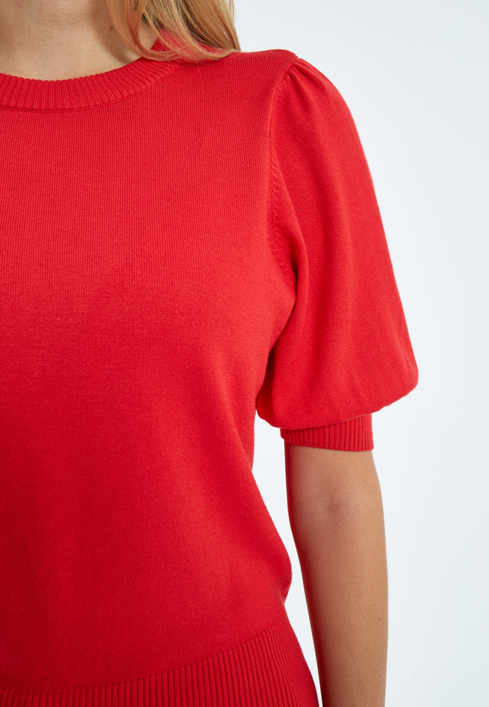 Minus MSLiva Strik Pullover Pullover 4175 Tomato