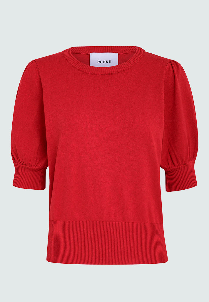 Minus MSLiva Strik Pullover Pullover 4175 Tomato