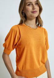 Minus MSLiva Strik Pullover Pullover 6070 Orange Peel