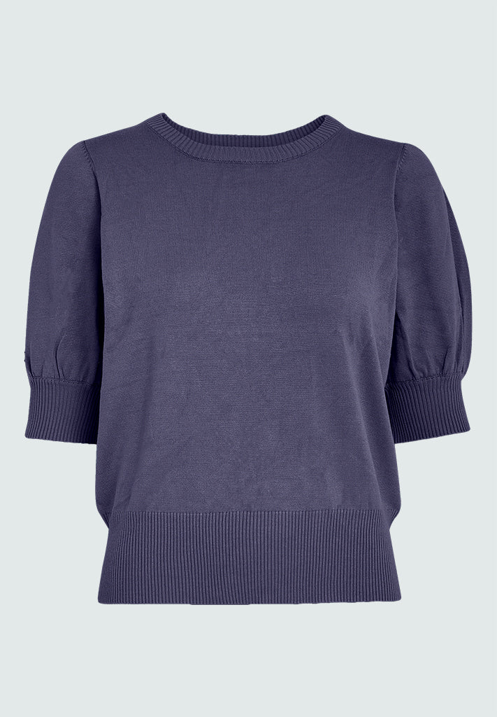 Minus MSLiva Strik Pullover Pullover 7018 Skipper Blue