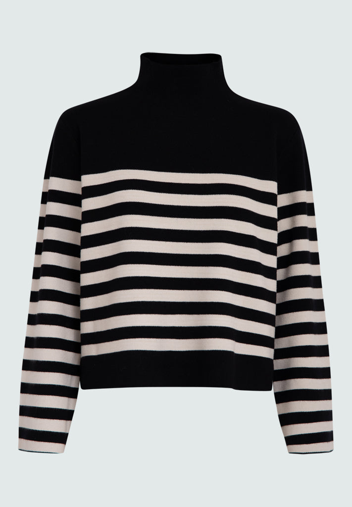 Minus MSLupi Pullover Pullover 100S Black Striped