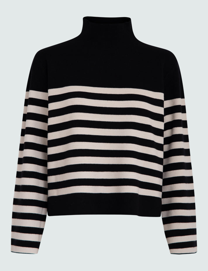 Minus MSLupi Pullover Pullover 100S Black Striped