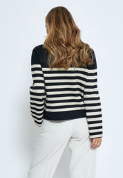 Minus MSLupi Pullover Pullover 100S Black Striped