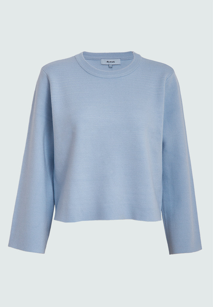 Minus MSLupi Round Neck Knit Pullover Pullover 1048 Ice Blue