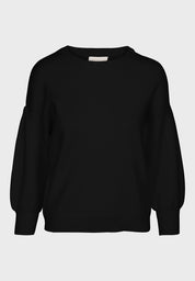 Minus MSLupi Strik Pullover Pullover Sort