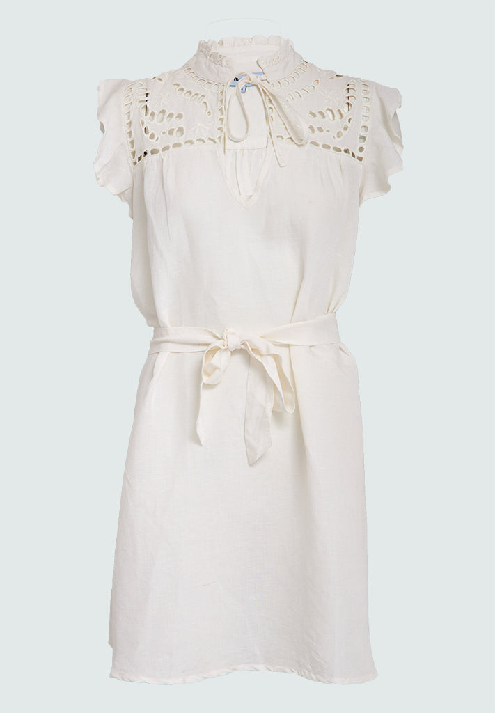 Minus MSMags Short Dress Kjoler 235 Cloud Dancer