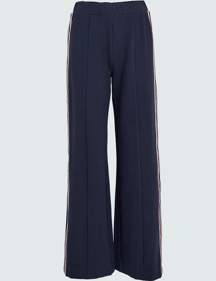 Minus MSMarabella Mid Waist Pant Bukser 2994 SKY CAPTAIN