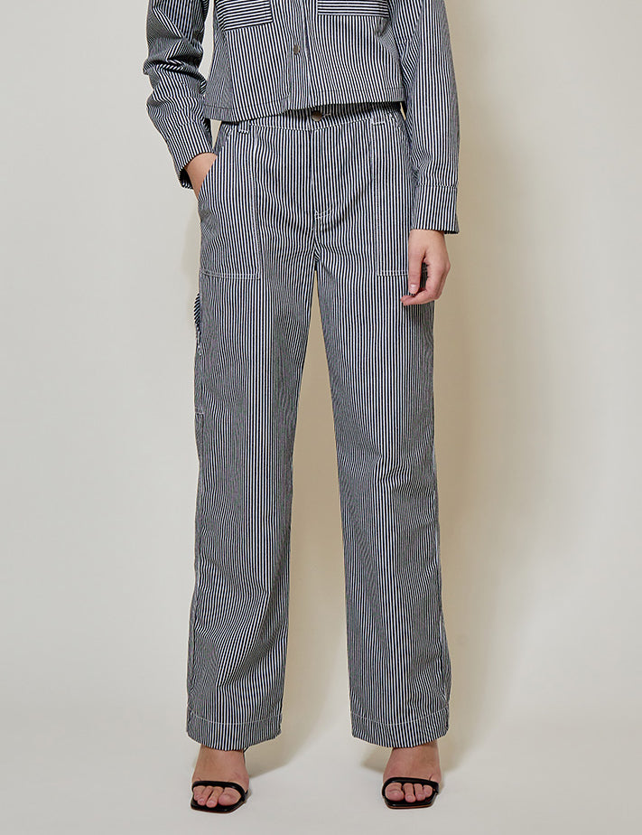Minus MSMarika Bukser Bukser 9000S Black Stripe