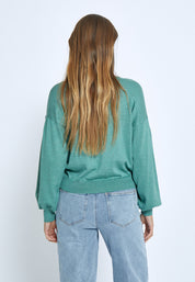 Minus MSMelea Knit Pullover Pullover 5811M Frosty Spruce Mel.
