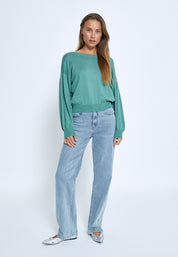 Minus MSMelea Knit Pullover Pullover 5811M Frosty Spruce Mel.