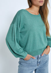 Minus MSMelea Knit Pullover Pullover 5811M Frosty Spruce Mel.