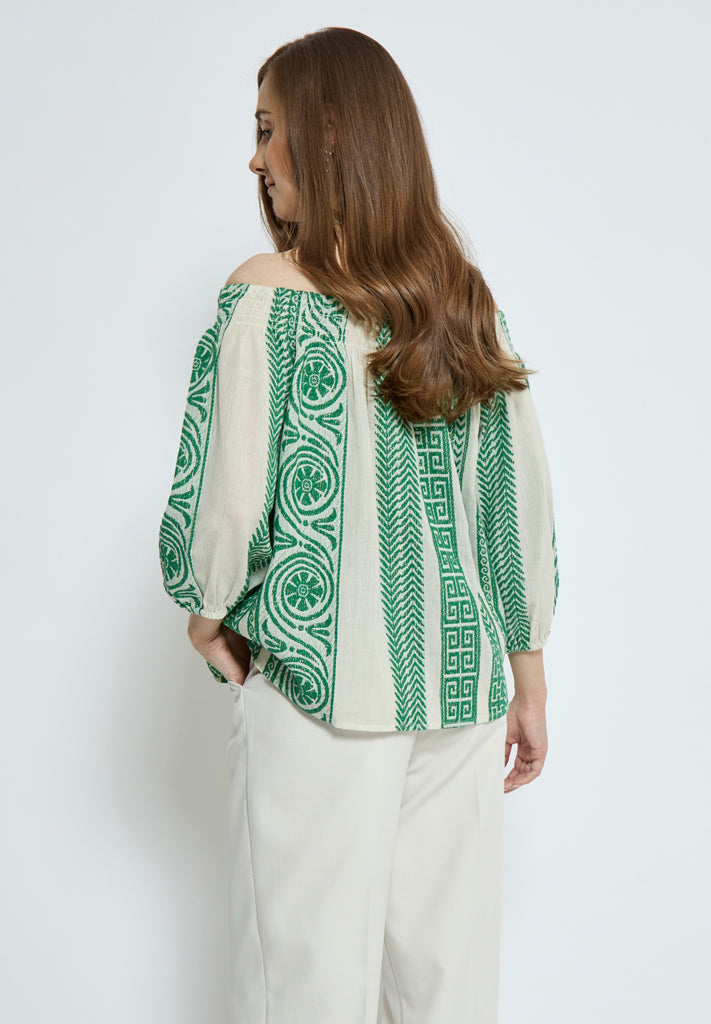 Minus MSMerilla Bluse Bluser 3201 Palm Green