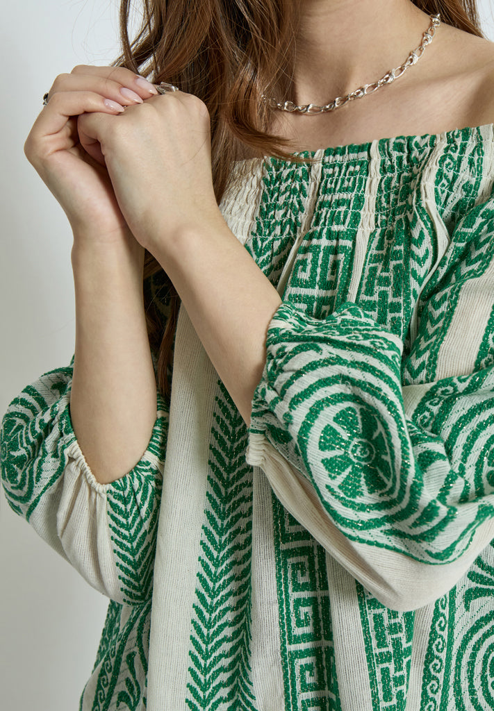 Minus MSMerilla Bluse Bluser 3201 Palm Green