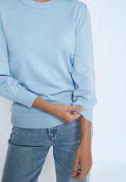Minus MSMersin Strik Pullover Pullover 1048 Ice Blue