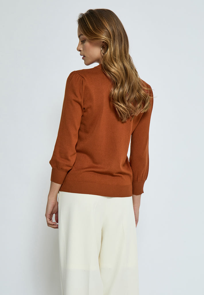 Minus MSMersin Strik Pullover Pullover 398 Desert Sand
