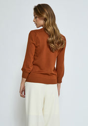 Minus MSMersin Strik Pullover Pullover 398 Desert Sand