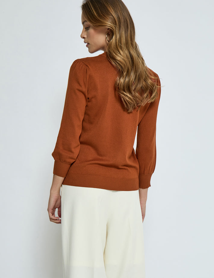 Minus MSMersin Strik Pullover Pullover 398 Desert Sand