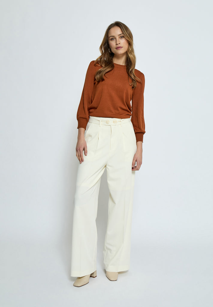 Minus MSMersin Strik Pullover Pullover 398 Desert Sand