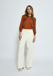 Minus MSMersin Strik Pullover Pullover 398 Desert Sand