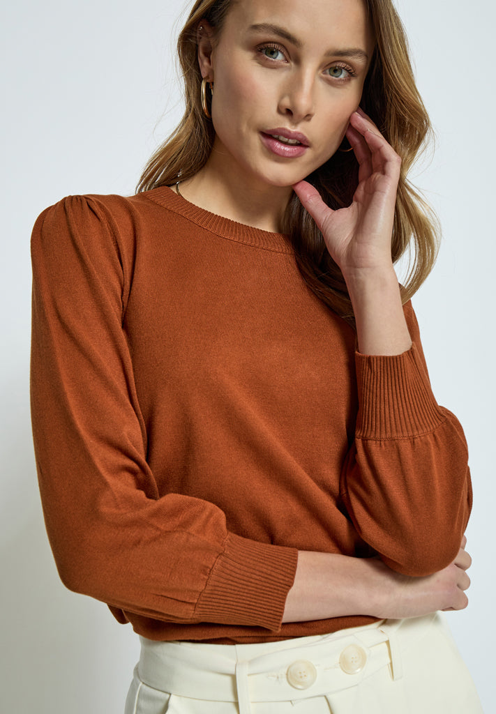 Minus MSMersin Strik Pullover Pullover 398 Desert Sand