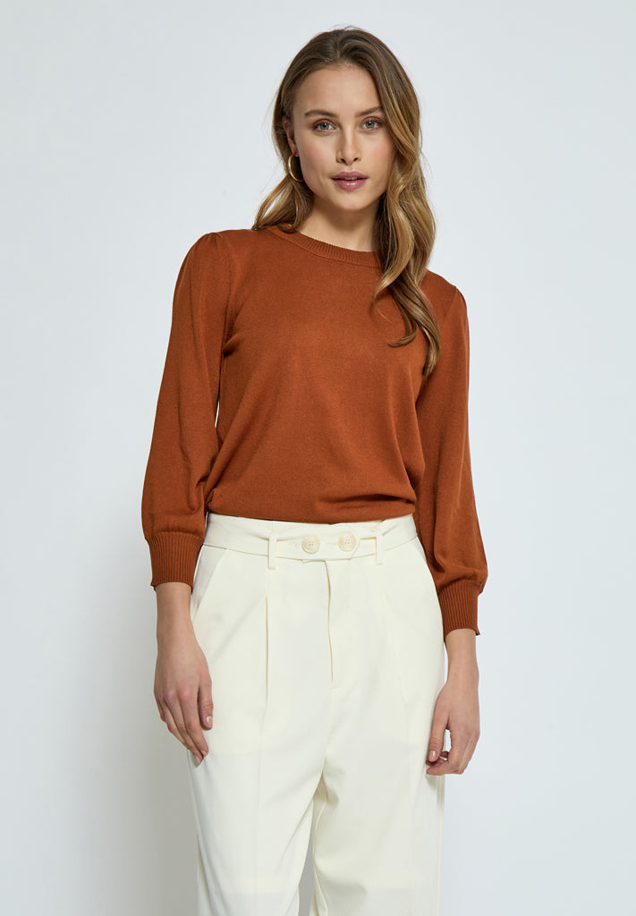 Minus MSMersin Strik Pullover Pullover 398 Desert Sand