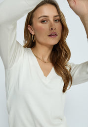 Minus MSMilla Strik Pullover Pullover 220 Broken White