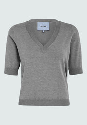 Minus MSMilla Strik T-Shirt T-Shirt 112M Light Grey Melange