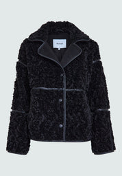 Minus MSMonica Faux Fur Jakke Jakker Sort