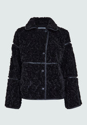 Minus MSMonica Faux Fur Jakke Jakker Sort