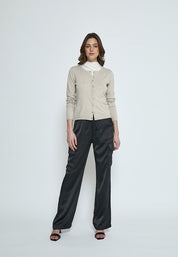 Minus MSNew Laura Cardigan Cardigans 9015M Sand Gray Melange