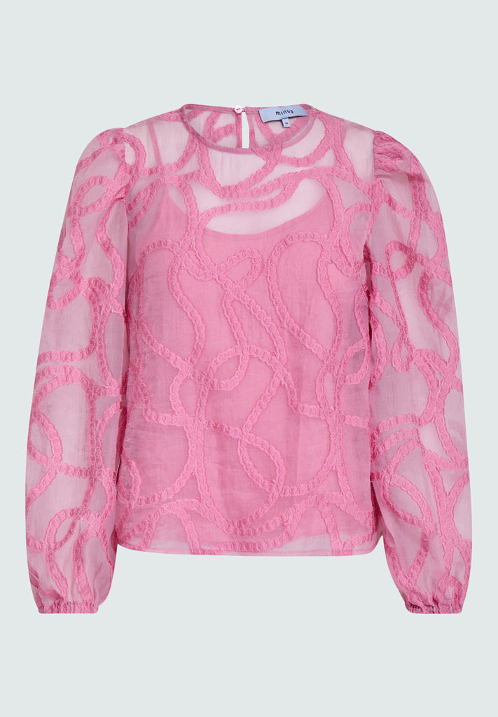 Minus MSOdine Bluse Bluser 4017 Desert Rose