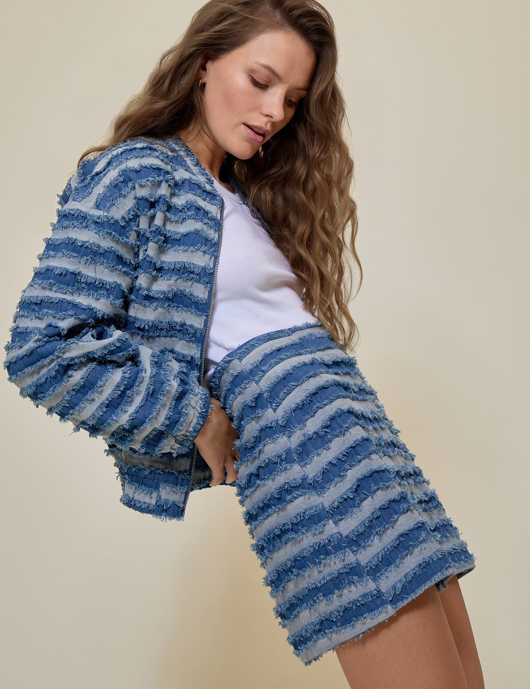 Minus MSPetrine Nederdel Nederdele 006 Dark Denim