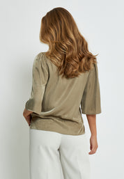 Minus MSRavena Blouse Bluser 3819 Gothic Olive