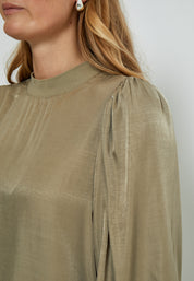 Minus MSRavena Blouse Bluser 3819 Gothic Olive