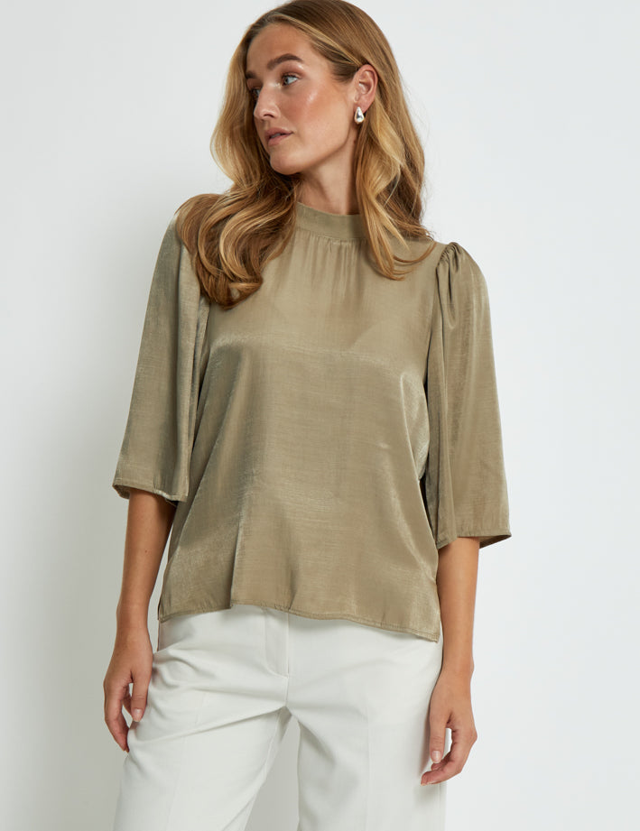 Minus MSRavena Blouse Bluser 3819 Gothic Olive