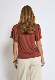 Minus MSRianne T-Shirt T-Shirt 4800 Smoked Paprika