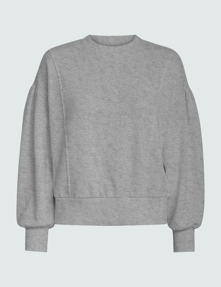 Minus MSRoselia Sweat Sweatshirts 112M Light Grey Melange