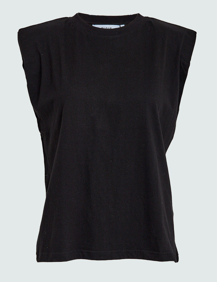 Minus MSSalli GOTS T-Shirt T-Shirt Sort